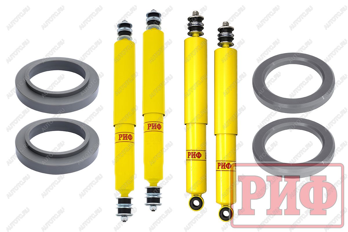 39 159 р. Лифт-комплект РИФ лайт для Toyota Land Cruiser 80105 лифт 20 мм  rif-tlc80-a-lite  с доставкой в г. Пермь