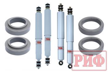35 779 р. Лифт-комплект РИФ лайт газовый для Toyota Land Cruiser 80105 лифт 30 мм  rif-tlc80-b-g-lite  с доставкой в г. Пермь. Увеличить фотографию 1