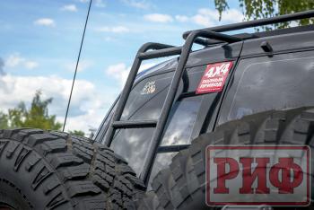 6 539 р. Лестница РИФ для Toyota Land Cruiser 105  rif105-60000  с доставкой в г. Пермь. Увеличить фотографию 2