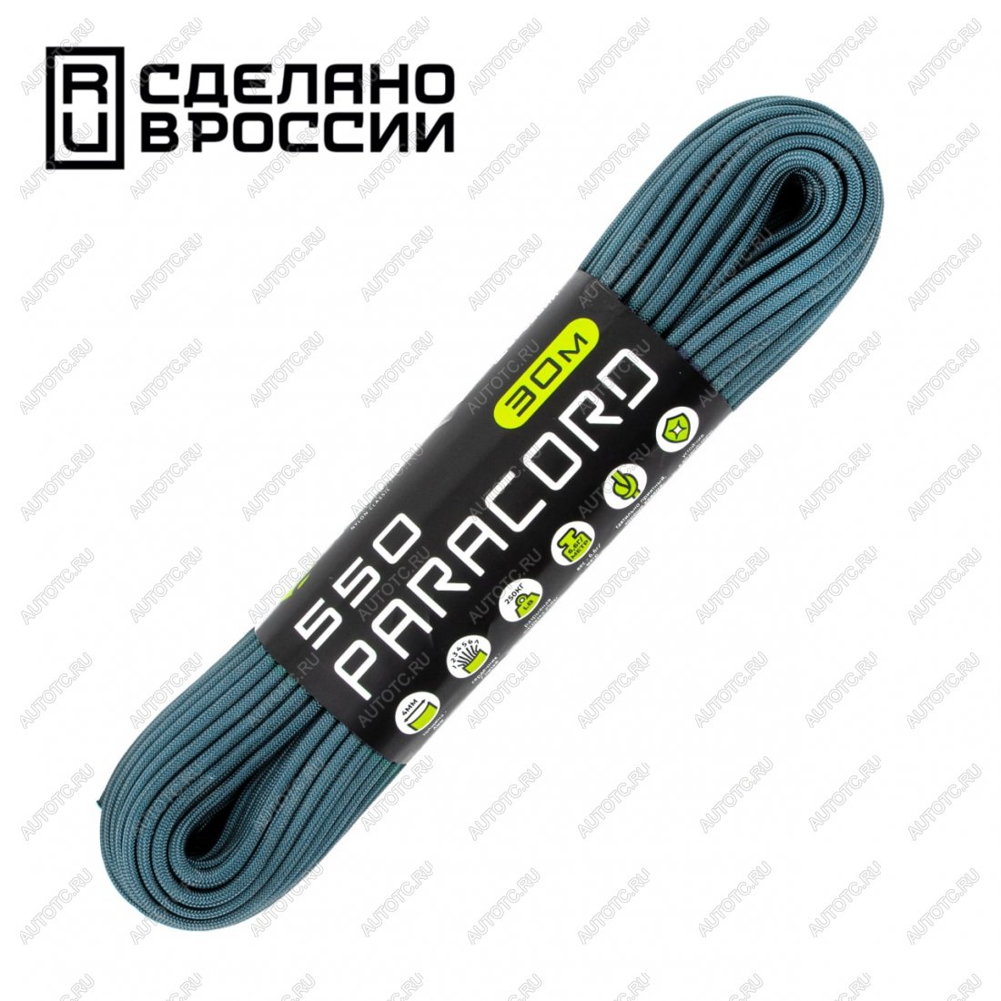 659 р. Паракорд 550 CORD nylon 30м (navy)  550.n30.nv  с доставкой в г. Пермь