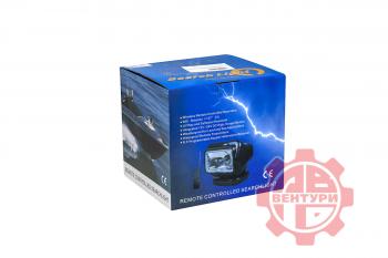 6 279 р. Фара-искатель 12V 50W LED с дистанционным управлением, черный (180х180х175мм) на магните  ch015-50w-bl  с доставкой в г. Пермь. Увеличить фотографию 5