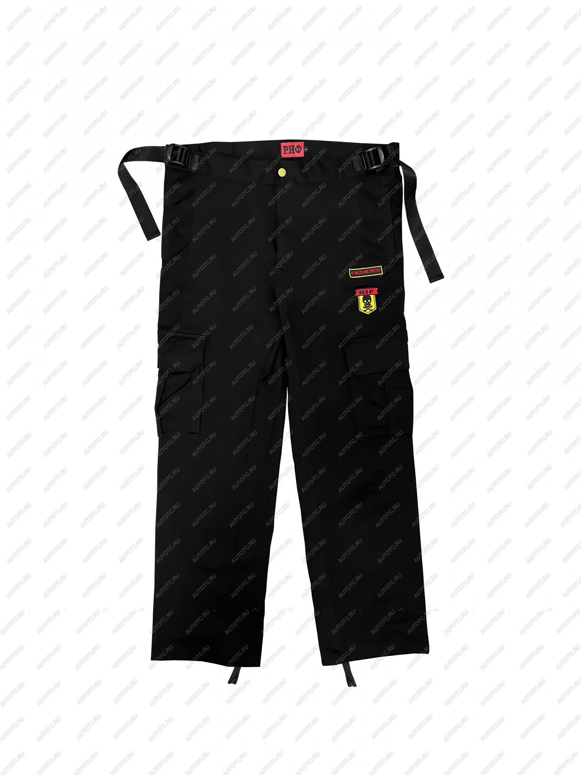 5 899 р. Брюки карго РИФ черные (размер XXL)  mcbtw0xxl  с доставкой в г. Пермь