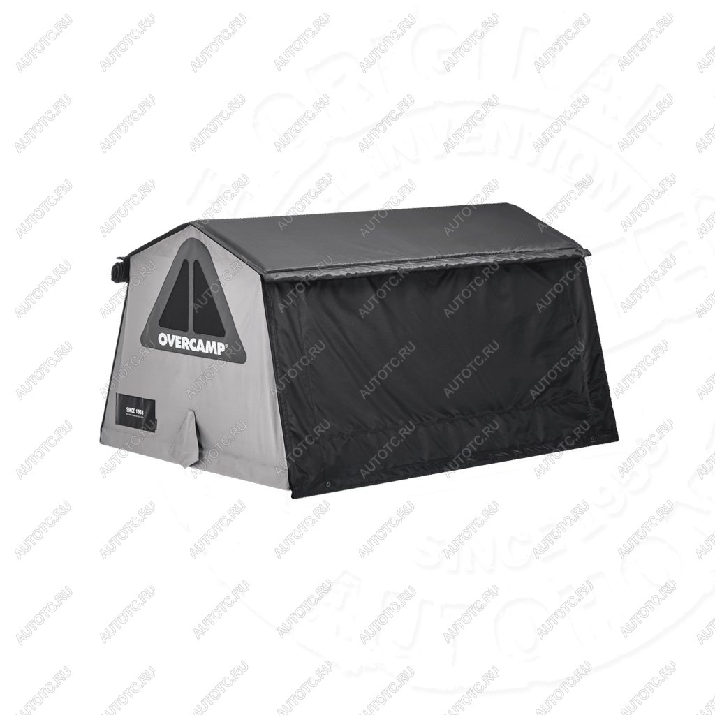 187 389 р. Палатка на крышу автомобиля AUTOHOME OVERCAMP SMALL, тент карбон, лестница 215 мм  ogy01  с доставкой в г. Пермь