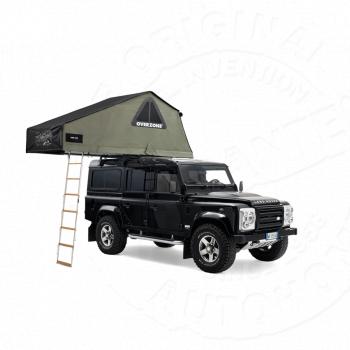 287 979 р. Палатка на крышу автомобиля AUTOHOME OVERZONE SMALL STANDARD, тент песочный, лестница 220 мм  oz01  с доставкой в г. Пермь. Увеличить фотографию 2