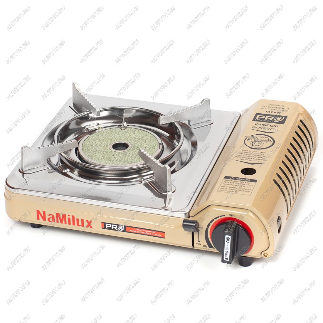 3 399 р. Плита газовая NaMilux NA-P4071PS  PL2017PS керамическая конфорка  na-p4071ps pl2017ps  с доставкой в г. Пермь