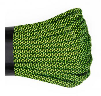 659 р. Паракорд 550 CORD nylon 30м (neon green snake)  550.n30.ngs  с доставкой в г. Пермь. Увеличить фотографию 2