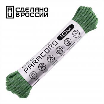 979 р. Паракорд 550 CORD nylon 30м световозвращающий (ultragreen)  550.n30.lm.ug  с доставкой в г. Пермь. Увеличить фотографию 1