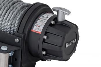148 359 р. Лебёдка электрическая 12V Runva 25000 lbs влагозащищенная, стальной трос  ewb25000s  с доставкой в г. Пермь. Увеличить фотографию 5