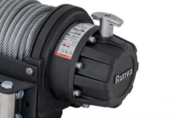 202 299 р. Лебёдка электрическая 24V Runva 25000 lbs влагозащищенная, стальной трос  ewb25000s24v  с доставкой в г. Пермь. Увеличить фотографию 3