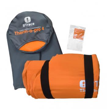 6 189 р. Коврик самонадувающийся BTrace Therm-a-Pro 4 183*55*4 см (оранжевый)  m0226  с доставкой в г. Пермь. Увеличить фотографию 2
