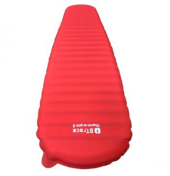 7 989 р. Коврик самонадувающийся BTrace Therm-a-Pro 8, 183х55х8 см (Красный)  m0224  с доставкой в г. Пермь. Увеличить фотографию 2