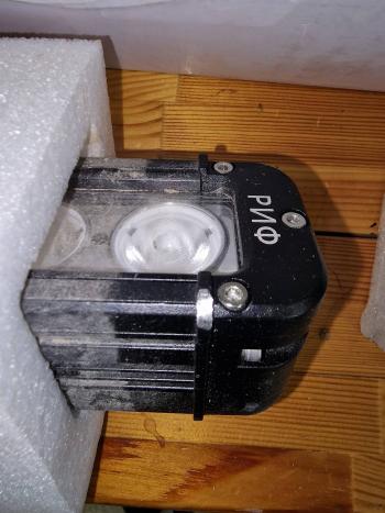 8 799 р. Светодиодная фара водительского света РИФ 443 мм 100W LED (уценка)  sm-953f_u  с доставкой в г. Пермь. Увеличить фотографию 5