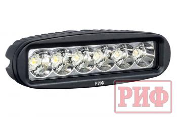 1 679 р. Светодиодная фара дальнего света РИФ 160 мм 18W LED (уценка)  sm-6180p_u1  с доставкой в г. Пермь. Увеличить фотографию 1