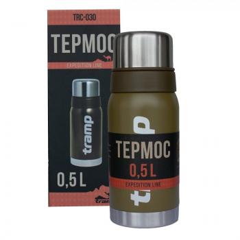 1 629 р. Термос TRAMP Expedition line 0,5 л., Оливковый  trc-030-6050  с доставкой в г. Пермь. Увеличить фотографию 4