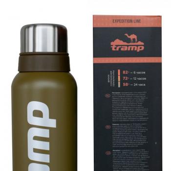 1 749 р. Термос TRAMP Expedition line 0,75 л., Оливковый  trc-031-6050  с доставкой в г. Пермь. Увеличить фотографию 6