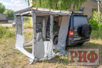 27 029 р. Стенки к автомобильной маркизе (тамбур) РИФ 2,5х2 м  rifan012025600j  с доставкой в г. Пермь. Увеличить фотографию 35