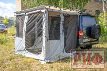 27 029 р. Стенки к автомобильной маркизе (тамбур) РИФ 2,5х2 м  rifan012025600j  с доставкой в г. Пермь. Увеличить фотографию 9