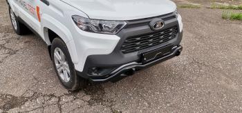 38 319 р. Бампер РИФ силовой передний Lada Niva Travel с защитой радиатора  rif123-10076  с доставкой в г. Пермь. Увеличить фотографию 36