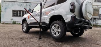 38 329 р. Пороги РИФ силовые Lada Niva Travel (черный алюминий)  rif123-40000bl  с доставкой в г. Пермь. Увеличить фотографию 20