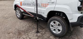 38 329 р. Пороги РИФ силовые Lada Niva Travel (черный алюминий)  rif123-40000bl  с доставкой в г. Пермь. Увеличить фотографию 19