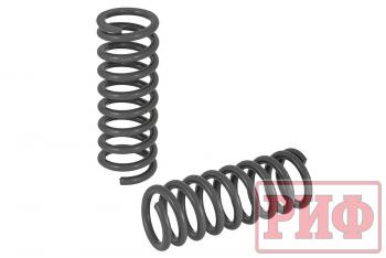 11 699 р. Пружины РИФ передние Jeep Grand Cherokee WK +20 кг усиленные штатные  15-010a  с доставкой в г. Пермь. Увеличить фотографию 3