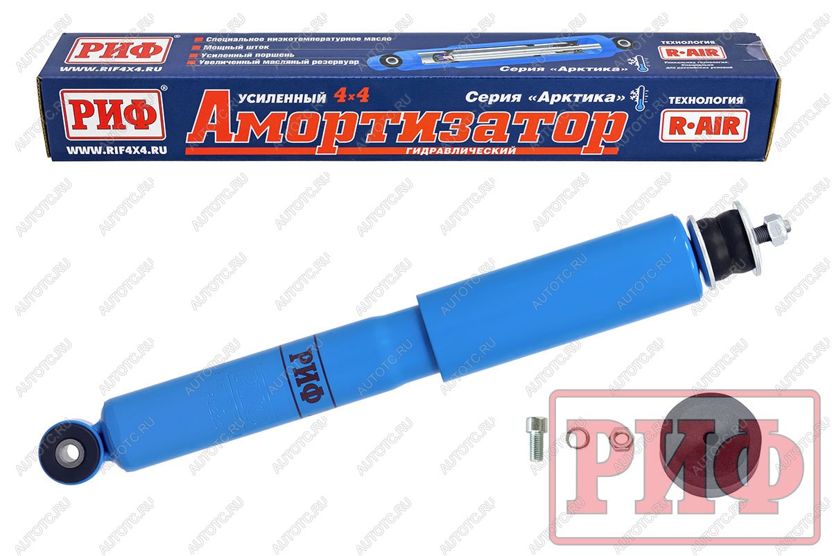 1 689 р. Амортизатор РИФ "Арктика" передний Нива 21214М лифт 50 мм (уценка)  plt201_u  с доставкой в г. Пермь