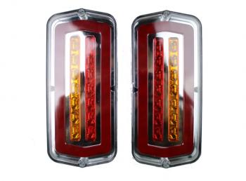 2 189 р. Фонарь задний LED НЕОН УАЗ 469,3151, Хантер, Буханка,Карго, Профи (2шт)  1132-3716-32rl  с доставкой в г. Пермь. Увеличить фотографию 1