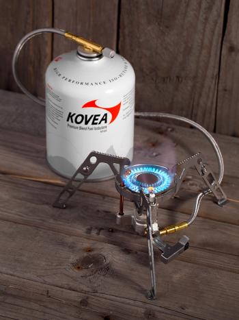 7 889 р. Горелка газовая Kovea Moonwalker Stove Camp-4  kb-0211g  с доставкой в г. Пермь. Увеличить фотографию 11