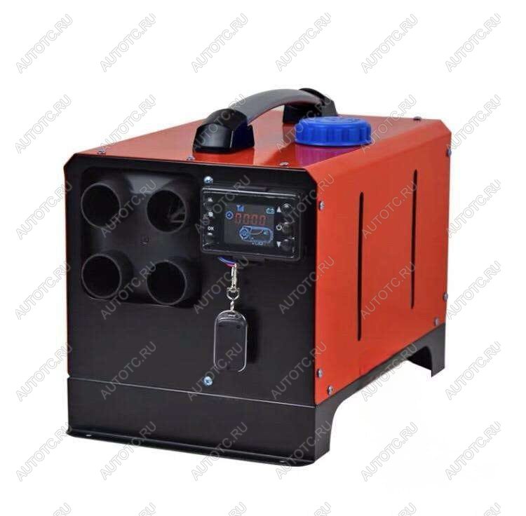 12 199 р. Отопитель автономный воздушный (переносной) 5kW12V 4 выхода, металл. корпус (КРАСНЫЙ), дизель  6125  с доставкой в г. Пермь