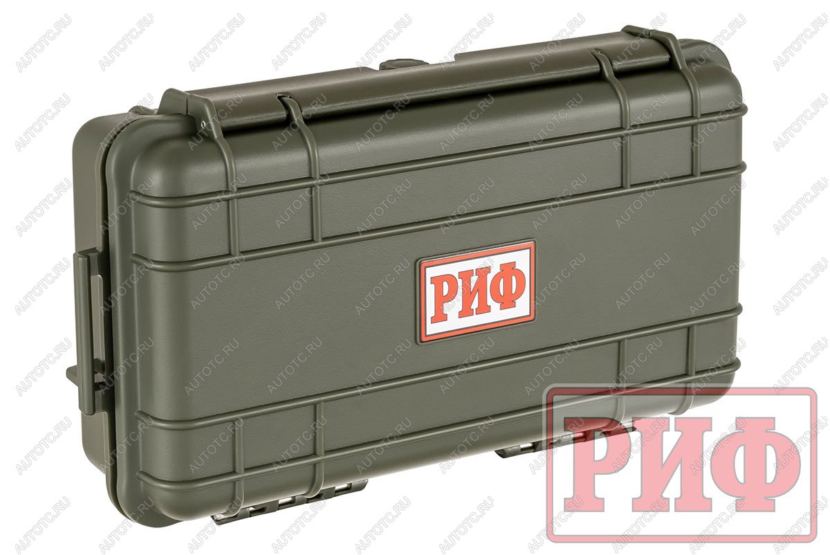 1 689 р. Кейс защитный ударопрочный РИФ 237x137х70 мм IP67, цвет Хаки  wr-06kh  с доставкой в г. Пермь