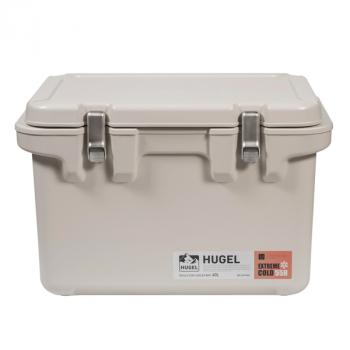 20 029 р. Термобокс IRIS HUGEL VACUUM COOLER BOX TC-40 Бежевый, 40 литров (45 часов)  tc-40w  с доставкой в г. Пермь. Увеличить фотографию 3