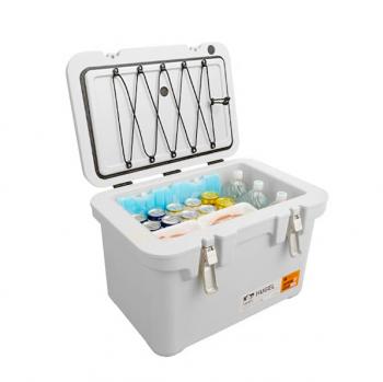 26 499 р. Термобокс IRIS HUGEL VACUUM COOLER BOX TC-40 Белый, 40 литров (55 часов)  vitc-40w  с доставкой в г. Пермь. Увеличить фотографию 6