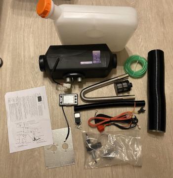 10 769 р. Отопитель воздушный автономный Tademitsu 12V2кВт, дизель  tm-2001  с доставкой в г. Пермь. Увеличить фотографию 1