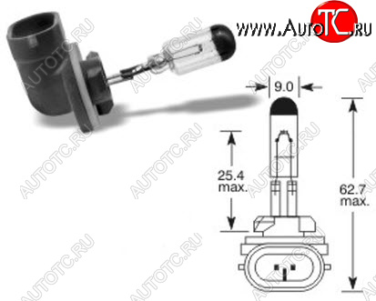 44 р. 881 (12V-27W  PGJ13) ЛАМПА УПАКОВКА (1 шт) BLICK BODYPARTS lp88100-980-o  с доставкой в г. Пермь