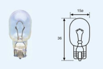 22 р. T15 (T15 12V-16W  W2.1x9.5d) ЛАМПА УПАКОВКА (10 шт) BLICK BODYPARTS lpt1500-980-t  с доставкой в г. Пермь. Увеличить фотографию 1