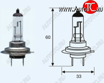 44 р. H7 (24V-70W  PX26D) ЛАМПА УПАКОВКА (1 шт) BLICK BODYPARTS lp0h700-982-o  с доставкой в г. Пермь
