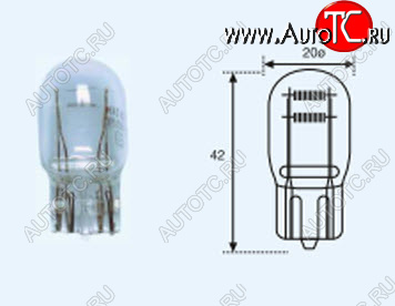 339 р. T20 (T20 12V-215W  W3x16q) ЛАМПА УПАКОВКА (10 шт) BLICK BODYPARTS lpt2000-982-t  с доставкой в г. Пермь