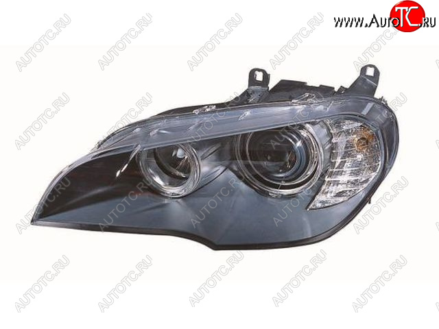 16 299 р. Левая фара (с электрокорректором, линзован) BodyParts  BMW X5  E70 (2006-2010) дорестайлинг  с доставкой в г. Пермь