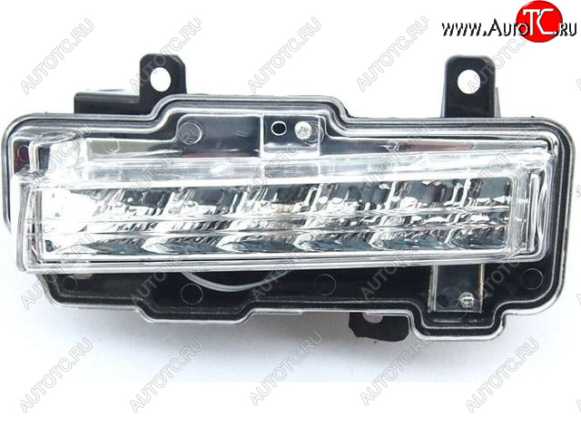 2 599 р. Левая противотуманная фара (ДХО) BODYPARTS  Mitsubishi Pajero  4 V90 (2014-2020) 2-ой рестайлинг  с доставкой в г. Пермь