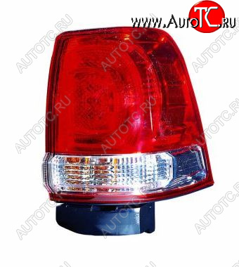 4 999 р. Правый фонарь (диодная) DEPO Toyota Land Cruiser 200 дорестайлинг (2007-2012)  с доставкой в г. Пермь