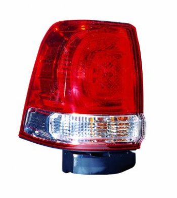 Левый фонарь (диодная) DEPO Toyota Land Cruiser  200 (2007-2012) дорестайлинг