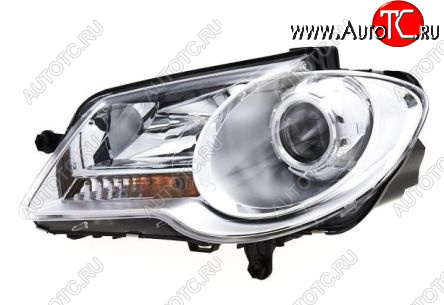 11 999 р. Левая фара (с электрокорректором) DEPO  Volkswagen Touran  1T (2006-2010) 1-ый рестайлинг минивэн  с доставкой в г. Пермь