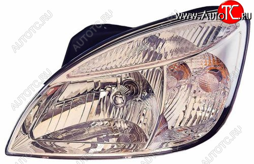 11 499 р. Левая фара (c электрокорректором) DEPO  KIA Rio  2 JB (2005-2009) дорестайлинг седан  с доставкой в г. Пермь