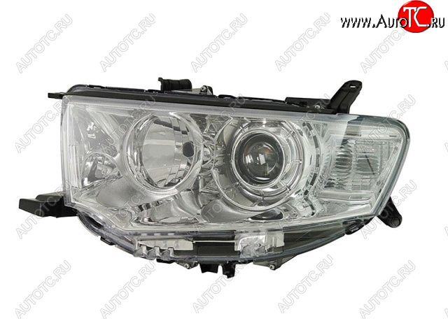 11 999 р. Левая фара (под корректор, линзован) BodyParts Mitsubishi L200 4  рестайлинг (2013-2016)  с доставкой в г. Пермь