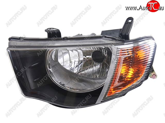 7 299 р. Левая фара (под корректор) DEPO  Mitsubishi L200  4 (2006-2014)  дорестайлинг  с доставкой в г. Пермь