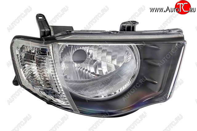 0 р. Правая фара (под корректор) DEPO Mitsubishi L200 4  дорестайлинг (2006-2014)  с доставкой в г. Пермь