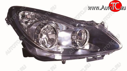 10 699 р. Правая фара (под корректор) DEPO Opel Corsa D   дорестайлинг, хэтчбэк 5 дв. (2006-2010)  с доставкой в г. Пермь