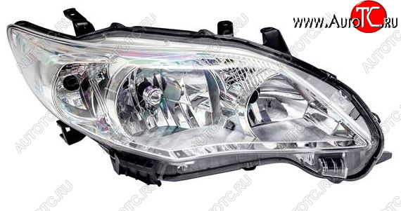 8 549 р. Правая фара (под корректор) BodyParts Toyota Corolla E150 седан рестайлинг (2009-2013)  с доставкой в г. Пермь