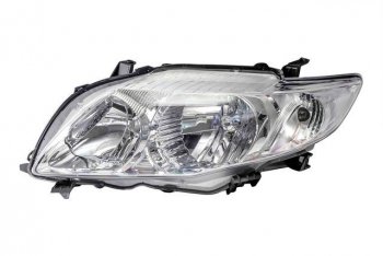 Левая фара (под корректор) BodyParts Toyota Corolla  E150 (2006-2010) седан дорестайлинг