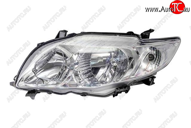 7 799 р. Левая фара (под корректор) BodyParts  Toyota Corolla  E150 (2006-2010) седан дорестайлинг  с доставкой в г. Пермь